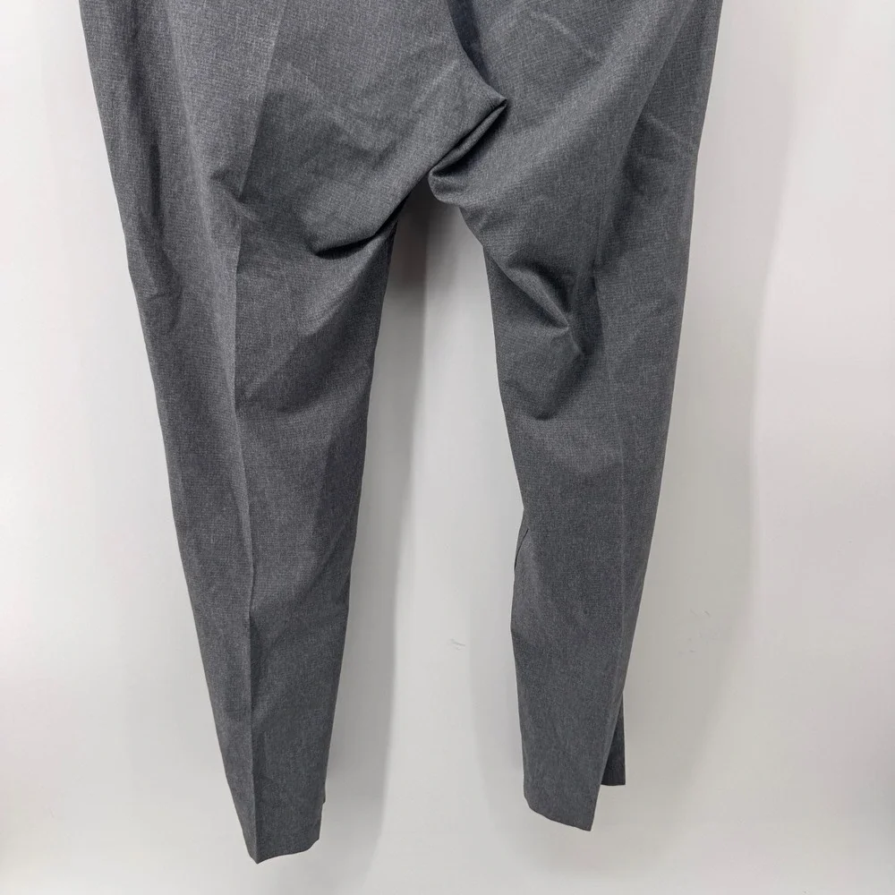 Under Armour Golf Pants Mens 40/32 Grey Heathered Stretch Waist Straight Leg